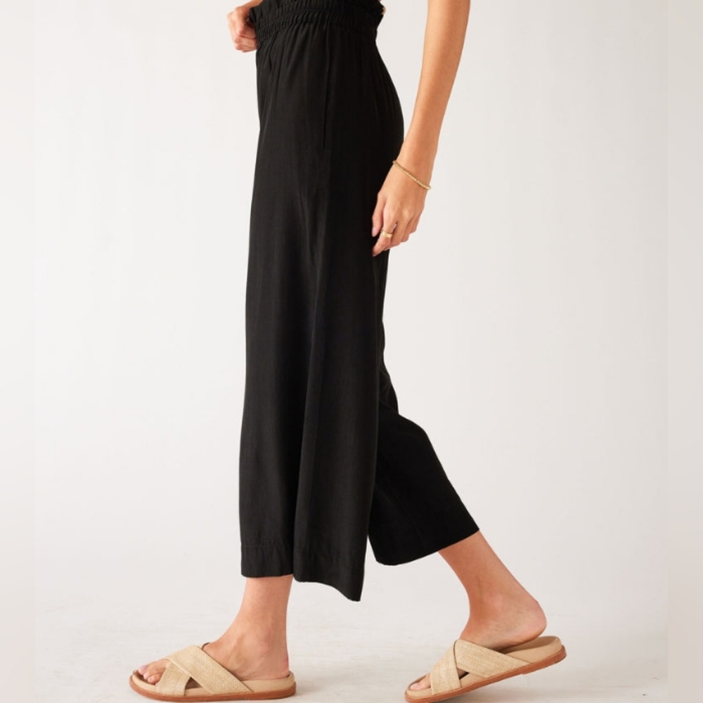 Bundle Black Pants-Cropped Wide Leg & Joggers